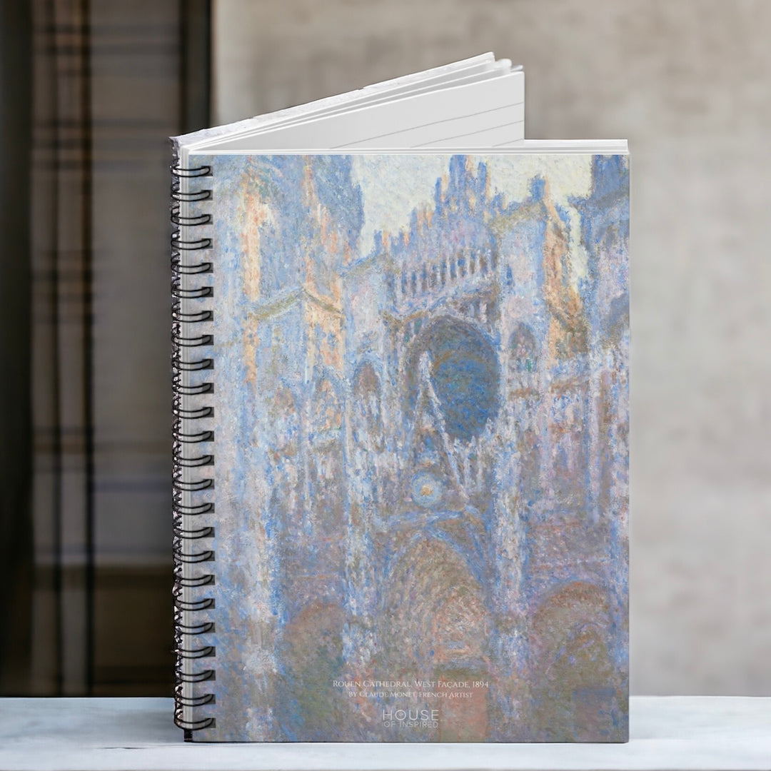 Notebook, Rouen Cathedral, West Façade by Claude Monet