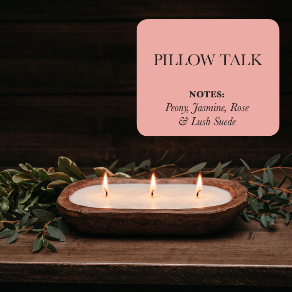 3-Wick Soy Candle, Pillow Talk