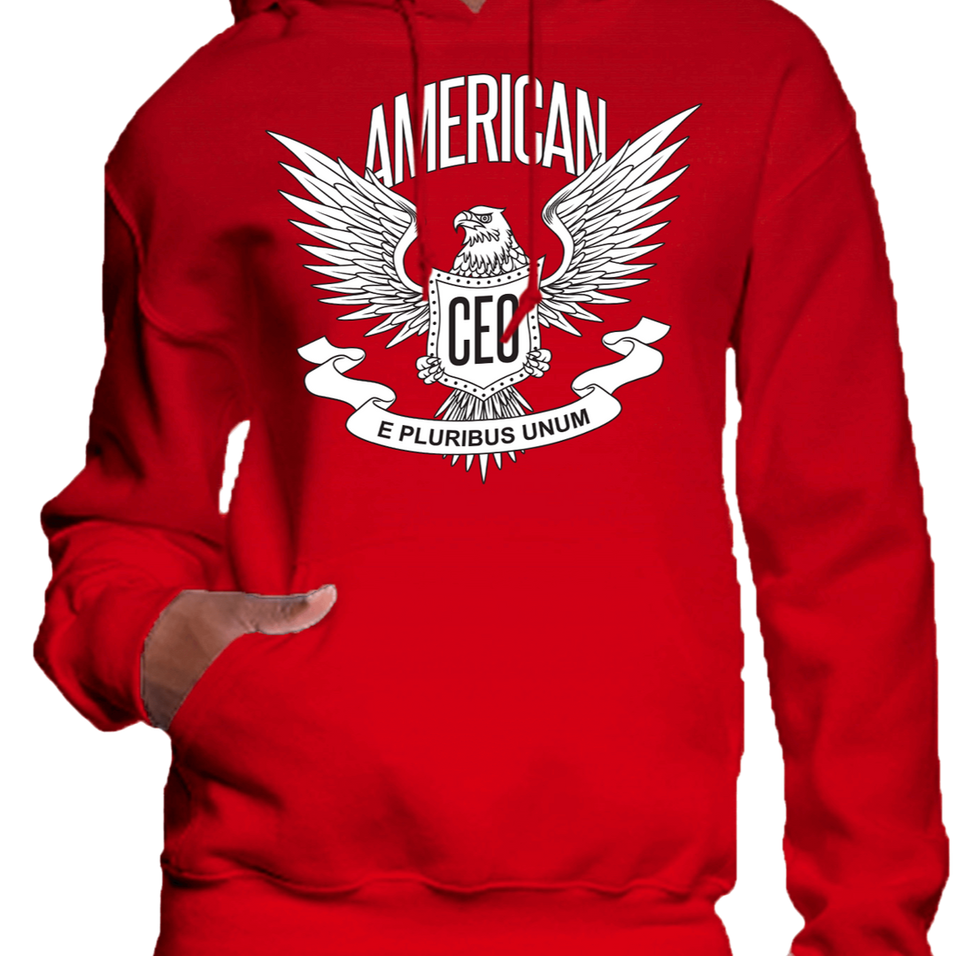 Unisex Hoodie, American CEO