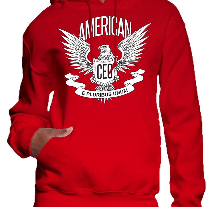 Unisex Hoodie, American CEO