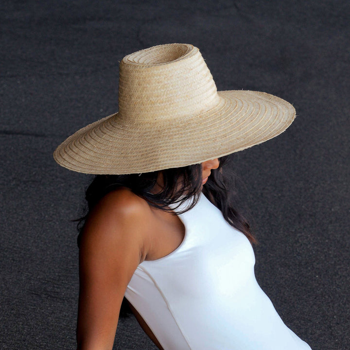 Palm Straw Hat, Natural