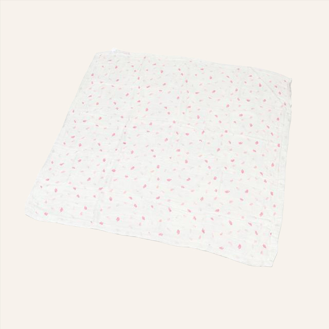 Kids & Baby Bamboo Muslin Blanket, Cherry Blossom