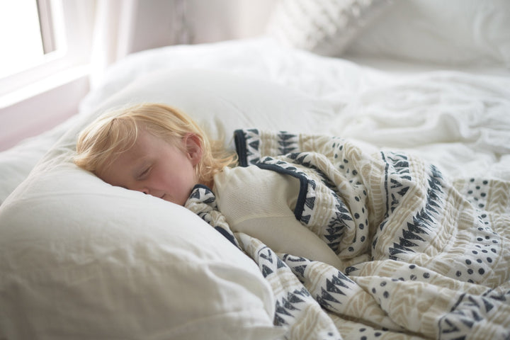 Kids & Baby Cotton Muslin Blanket, Pyramids
