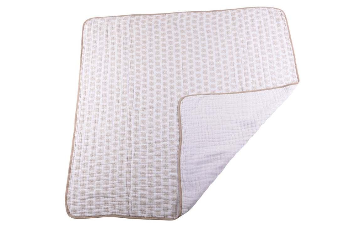 Kids & Baby Cotton Muslin Blanket, Simply Flowers