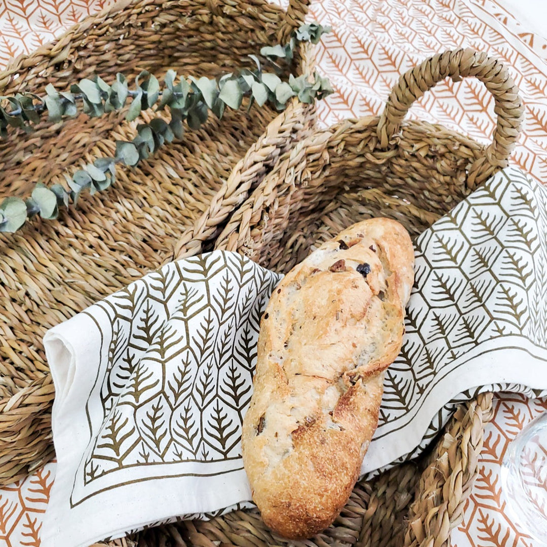 Bread Basket, Natural Handle