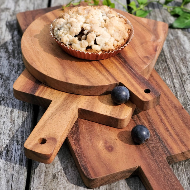 Round Wooden Serving Board, Small