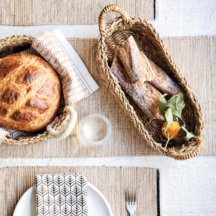 Bread Basket, Natural Handle