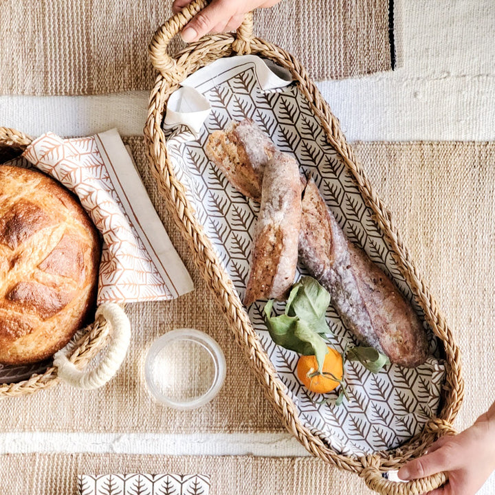 Bread Basket, Natural Handle