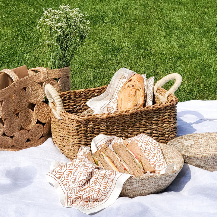 Handwoven Everything Basket, Natural (Set of 4)