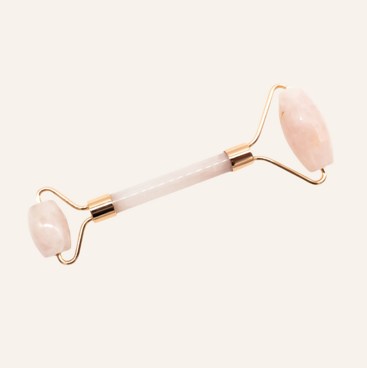 Face Roller Massager, Copper & Crystal