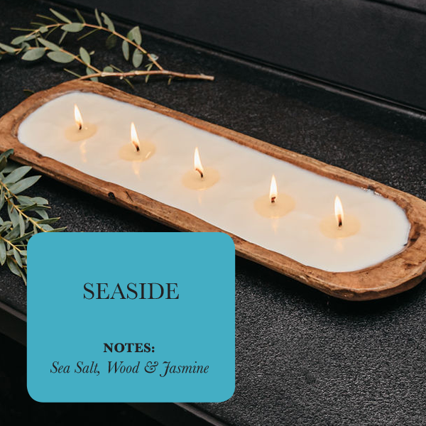 5-Wick Soy Candle, Seaside