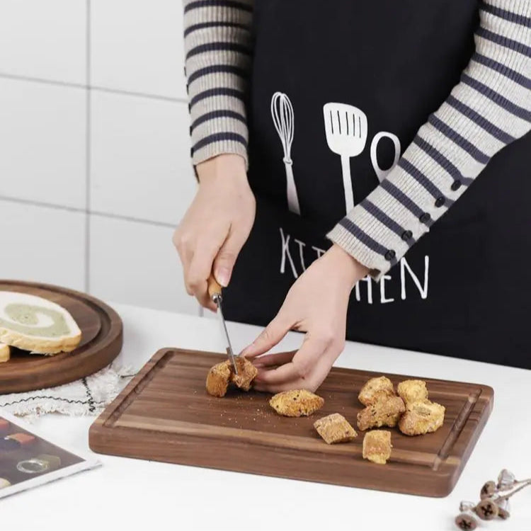 Black Walnut Wood Cutting Board, Variety of Shapes