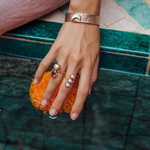 Bangle Bracelet, Moon