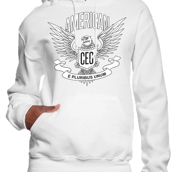 Unisex Hoodie, American CEO