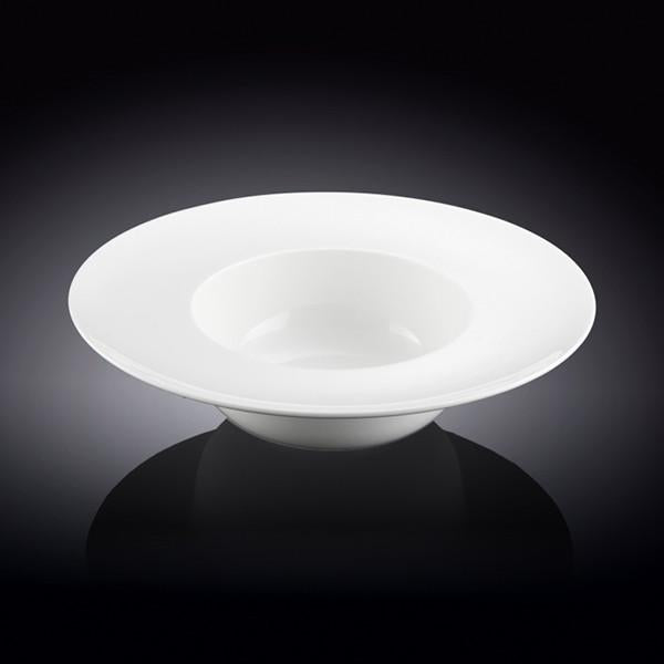 Porcelain White Deep Plate, 9 Inches