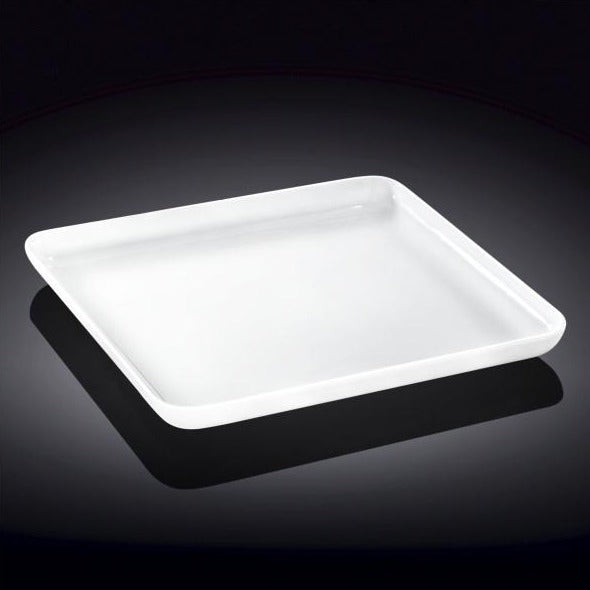 Large Porcelain Square Dish, 12 Inches