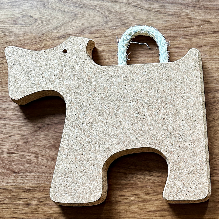 Handmade Portuguese Cork Trivet, Various Animals