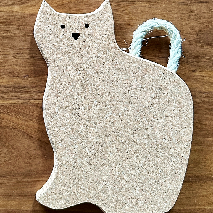 Handmade Portuguese Cork Trivet, Various Animals