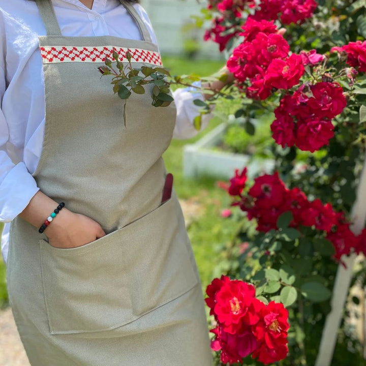 Full Apron, Red