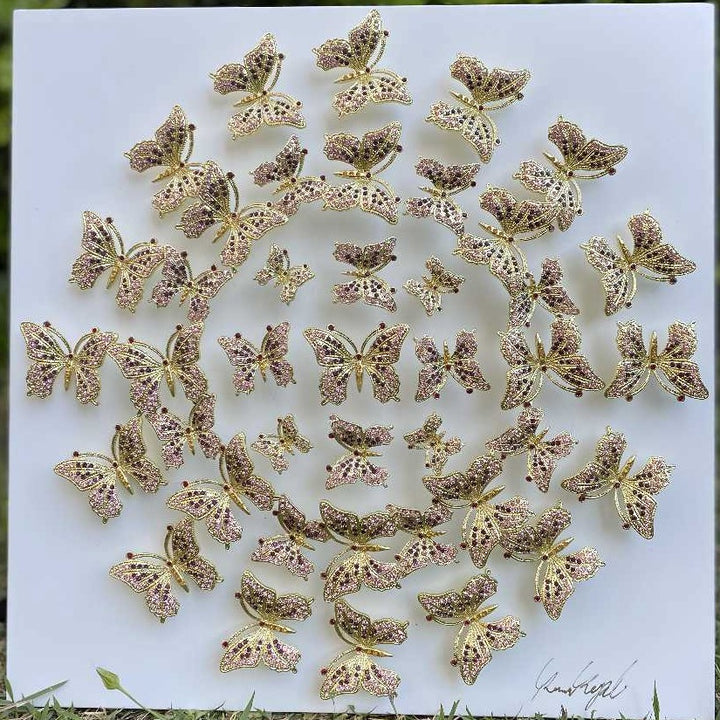Wall Art, Circle of Butterflies