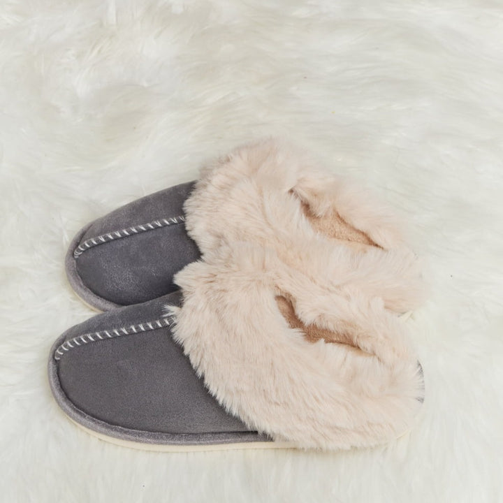 Fuzzy Closed-Toe Slippers, Variety