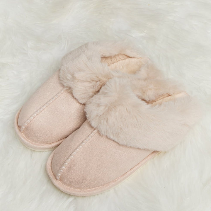 Fuzzy Closed-Toe Slippers, Variety