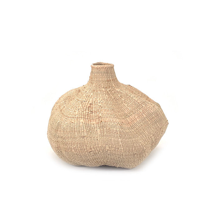 Handmade Garlic Tonga Sculptural Basket, Various Sizes