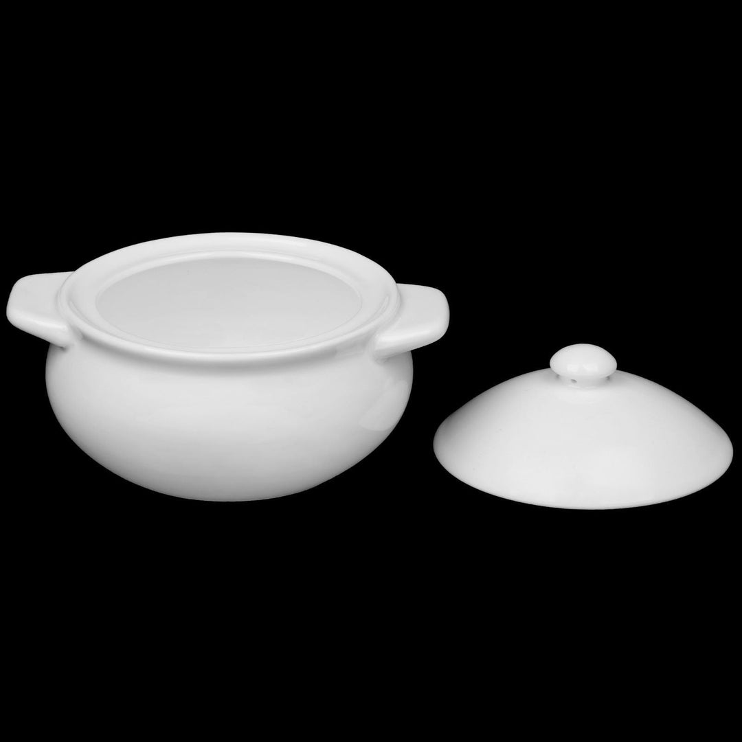 Porcelain 21oz Baking Pots, Set of 2