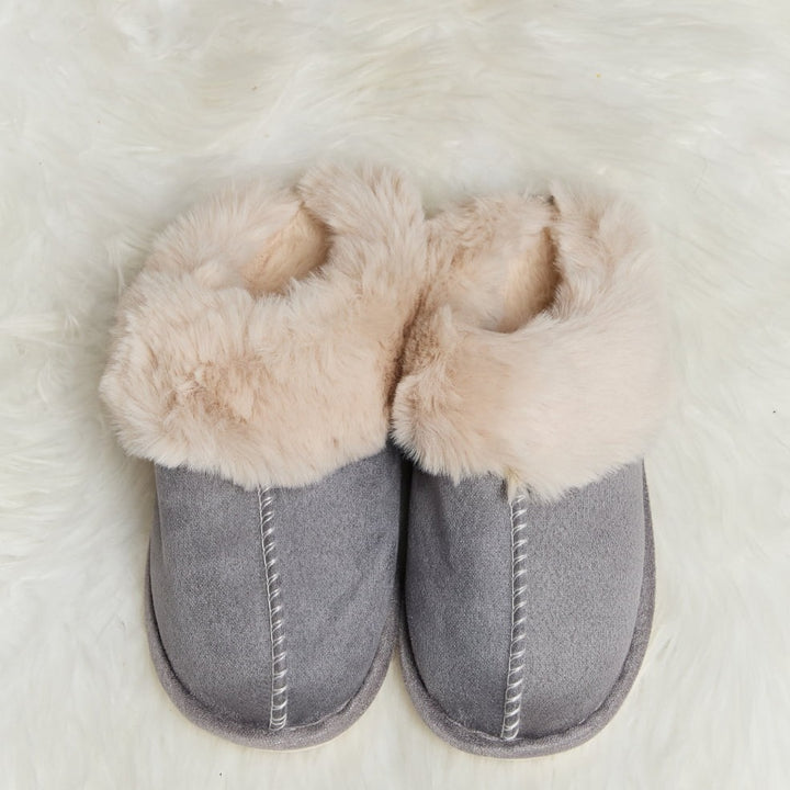 Fuzzy Closed-Toe Slippers, Variety