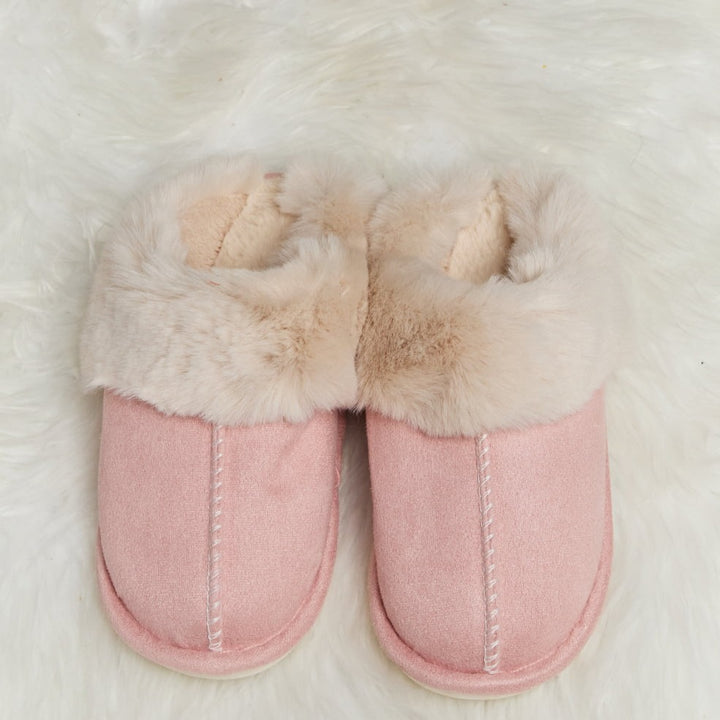 Fuzzy Closed-Toe Slippers, Variety