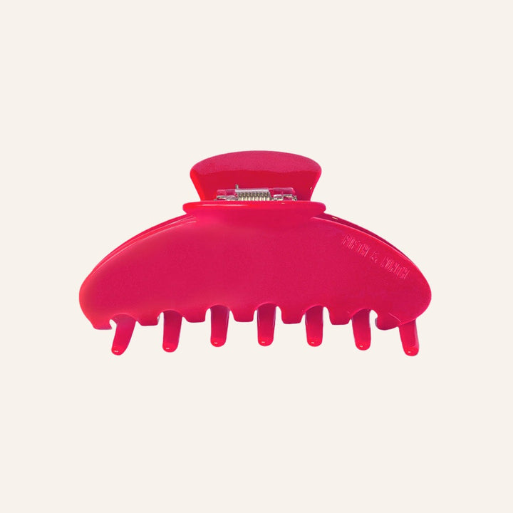 Claw Hair Clip, Hot Pink