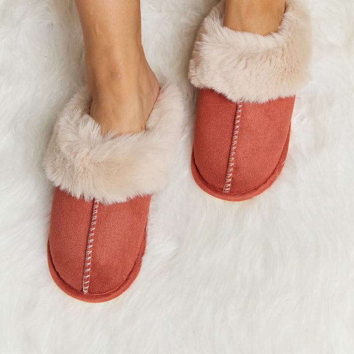 Fuzzy Closed-Toe Slippers, Variety