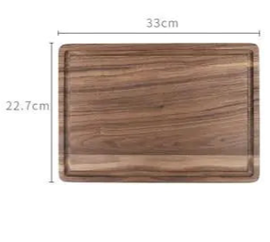 Black Walnut Wood Cutting Board, Variety of Shapes