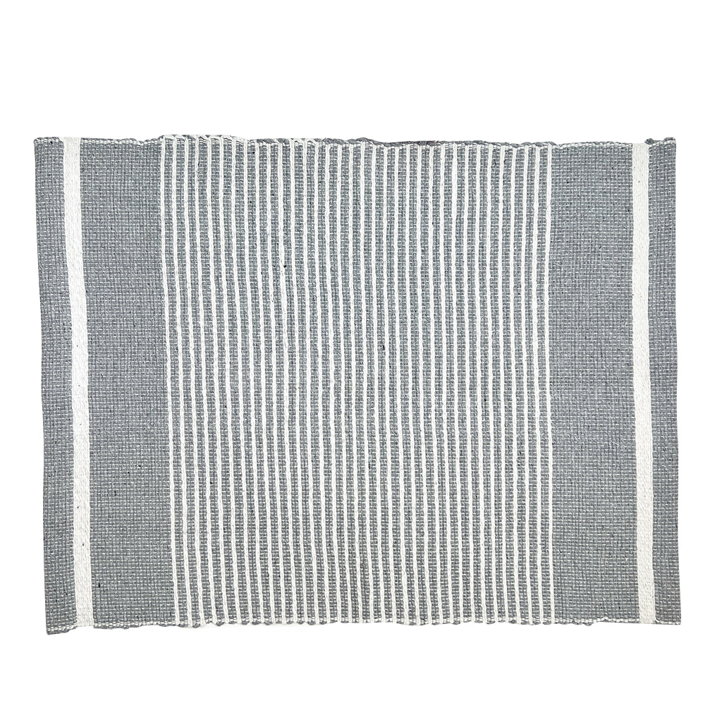 Ethiopian Handloom Striped Placemats, Set of 2