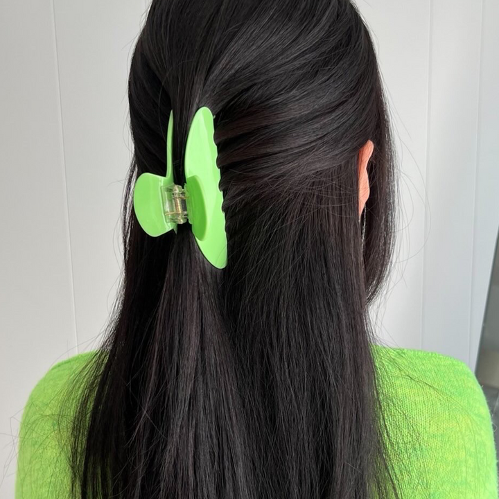 Claw Hair Clip, Green