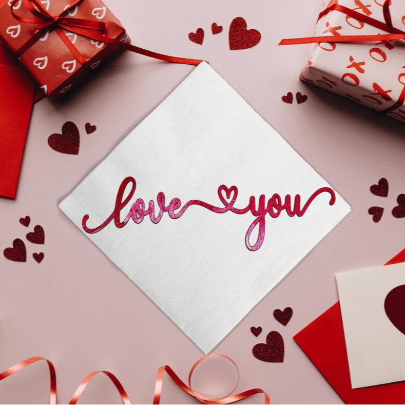 Place-Anywhere Valentine's Wooden Word Decor, Variety of Words