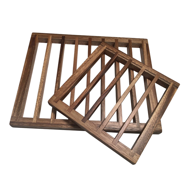 Acacia Wood Trivets, Set of 2