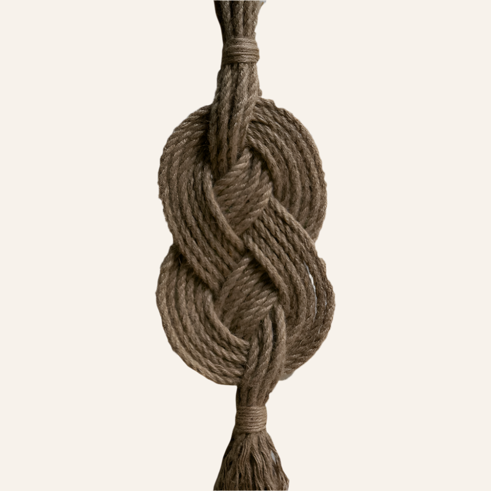 Handmade Wall Hanging, Natural Jute