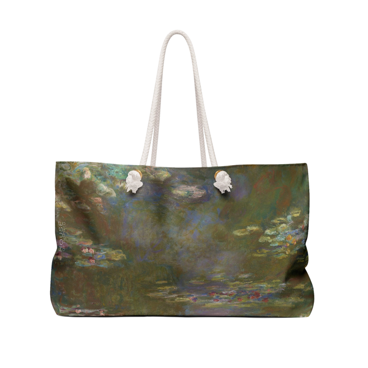 Weekender Bag, Water Lily Pond by Claude Monet