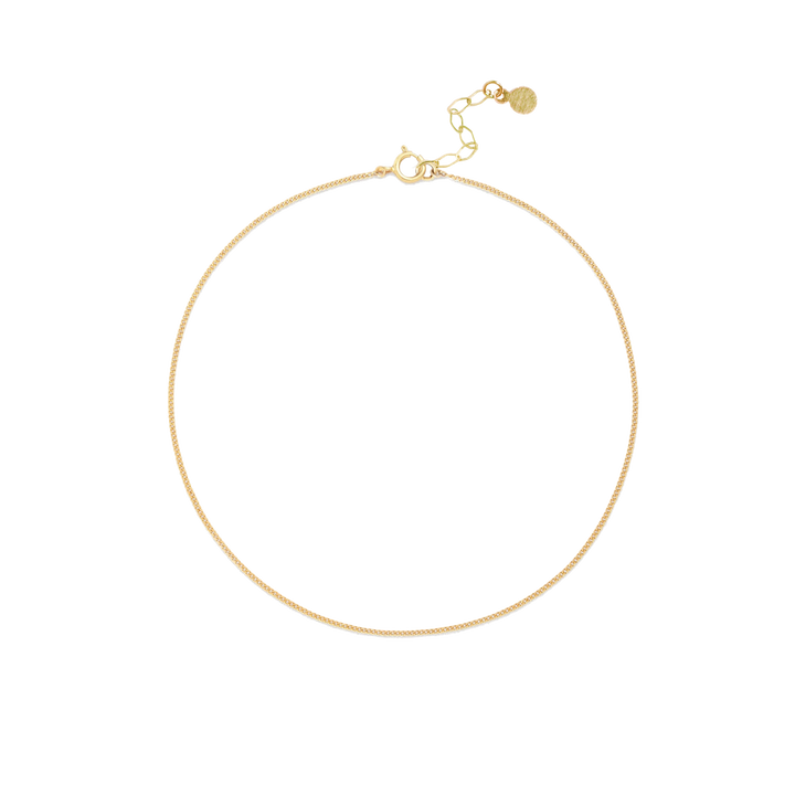 Ankle Bracelet, Curb Chain