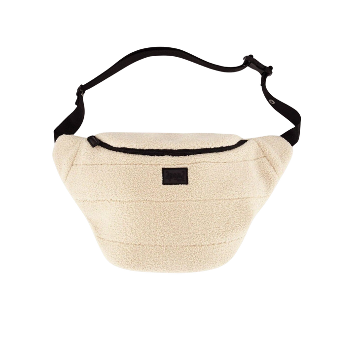 Fuzzy Sling Bag, Ivory