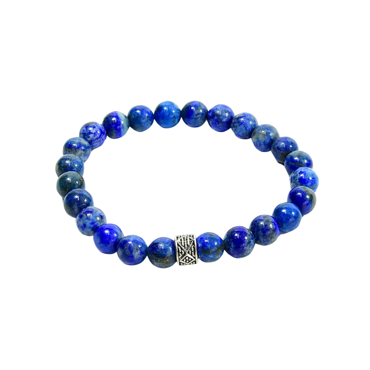 Stone Wristband, Lapis Lazuli