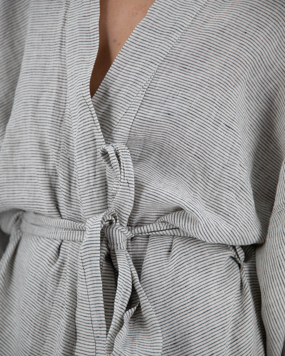 Linen Robe, Full-Length