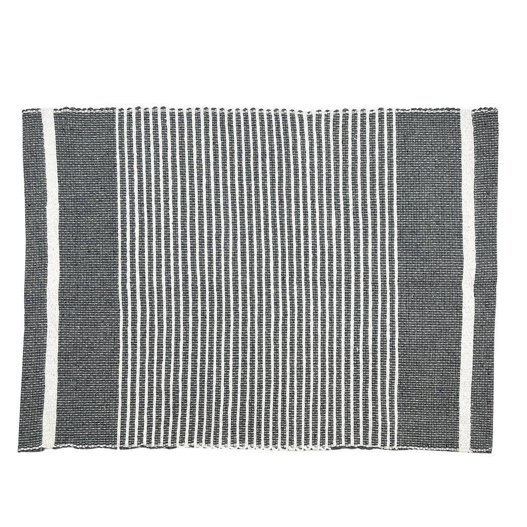 Ethiopian Handloom Striped Placemats, Set of 2