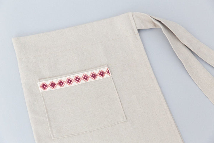 Half Apron, Red Diamond